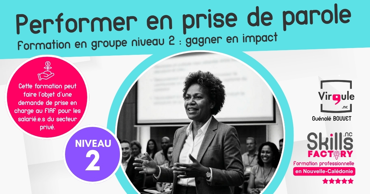 📢 La prise de parole en public niveau 2
