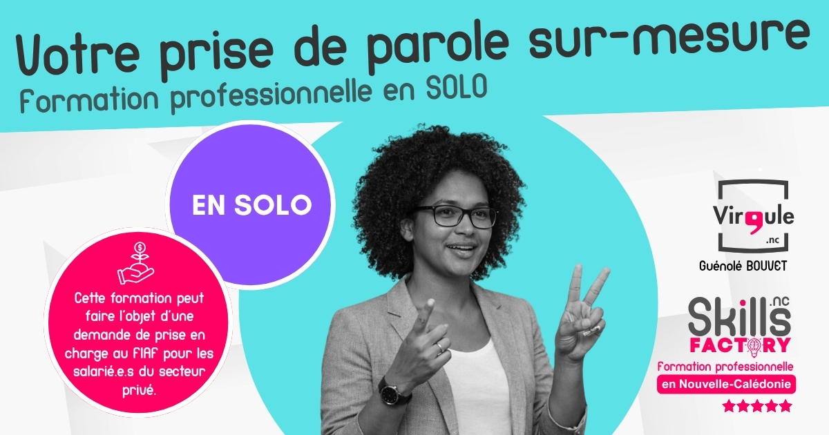 📢 La prise de parole en public – les bases en solo – intra