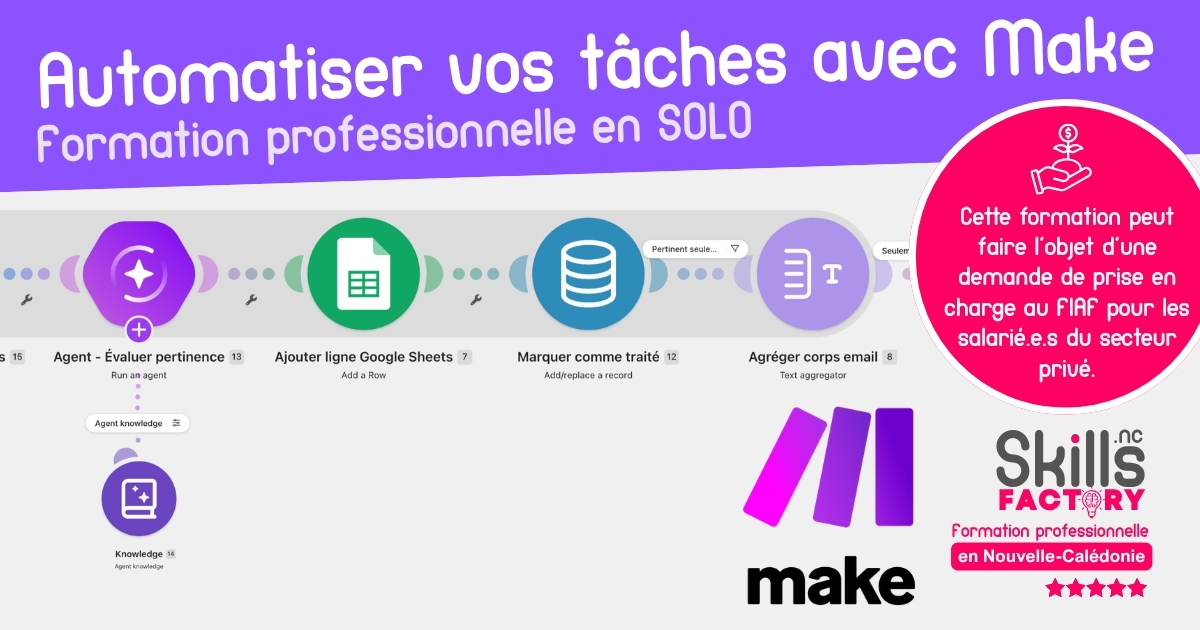 ⚙️ Automatiser ses tâches avec Make – démarrer avec de bonnes bases – intra