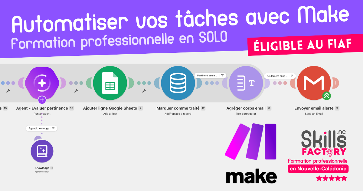 ⚙️ Automatiser ses tâches avec Make – démarrer avec de bonnes bases – intra