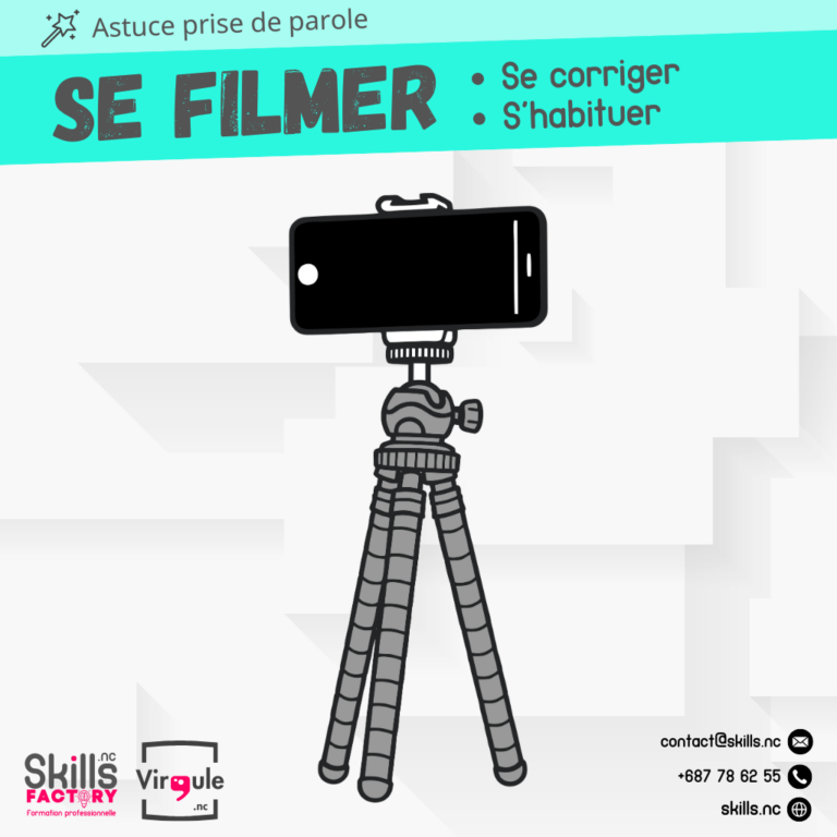 Se filmer, une étape nécessaire dans l&rsquo;apprentissage de la prise de parole en public