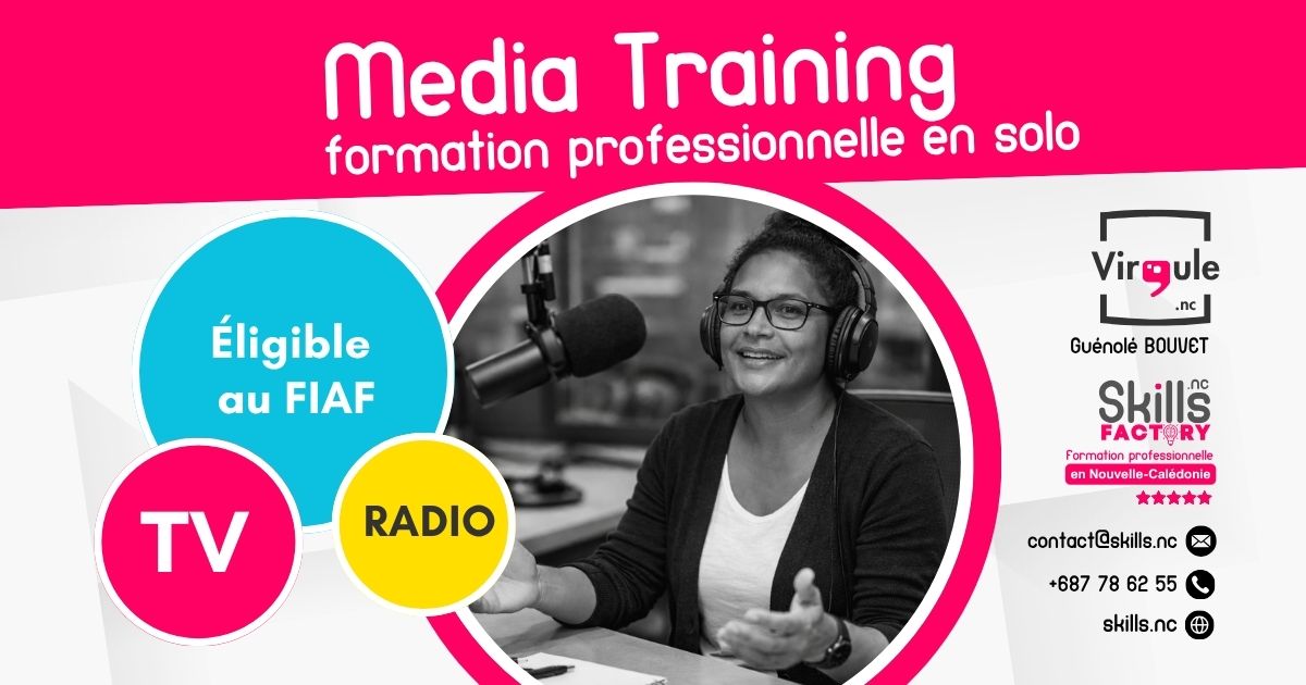 🎬 Media Training – Maîtriser sa parole face aux journalistes
