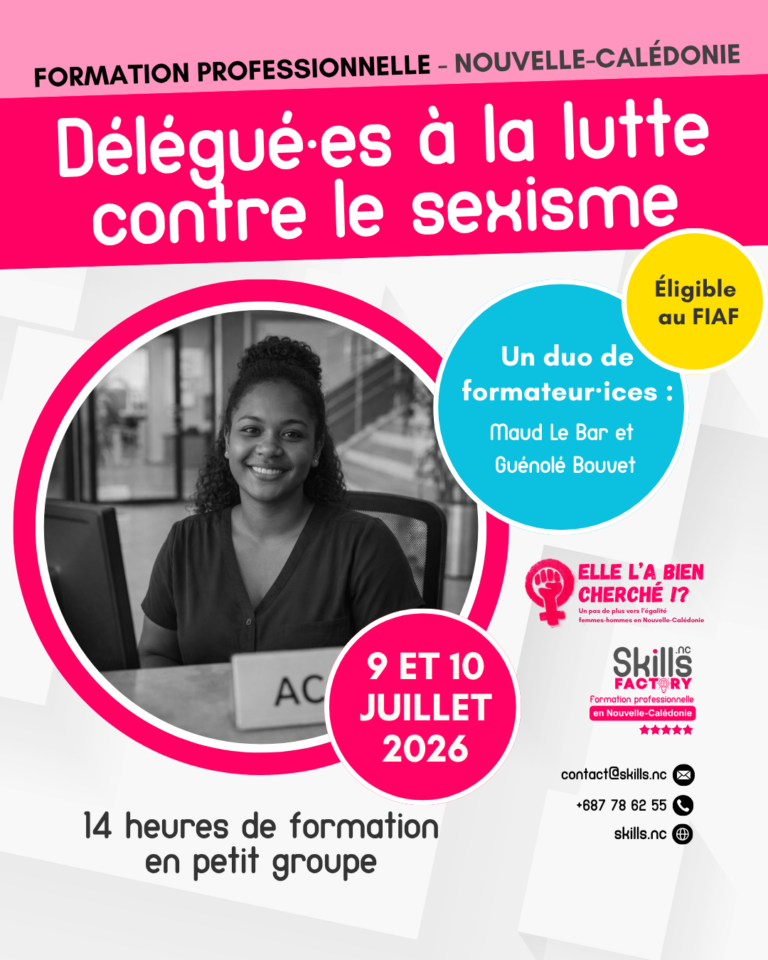 Formation initiale des délégué·e·s à la lutte contre le sexisme