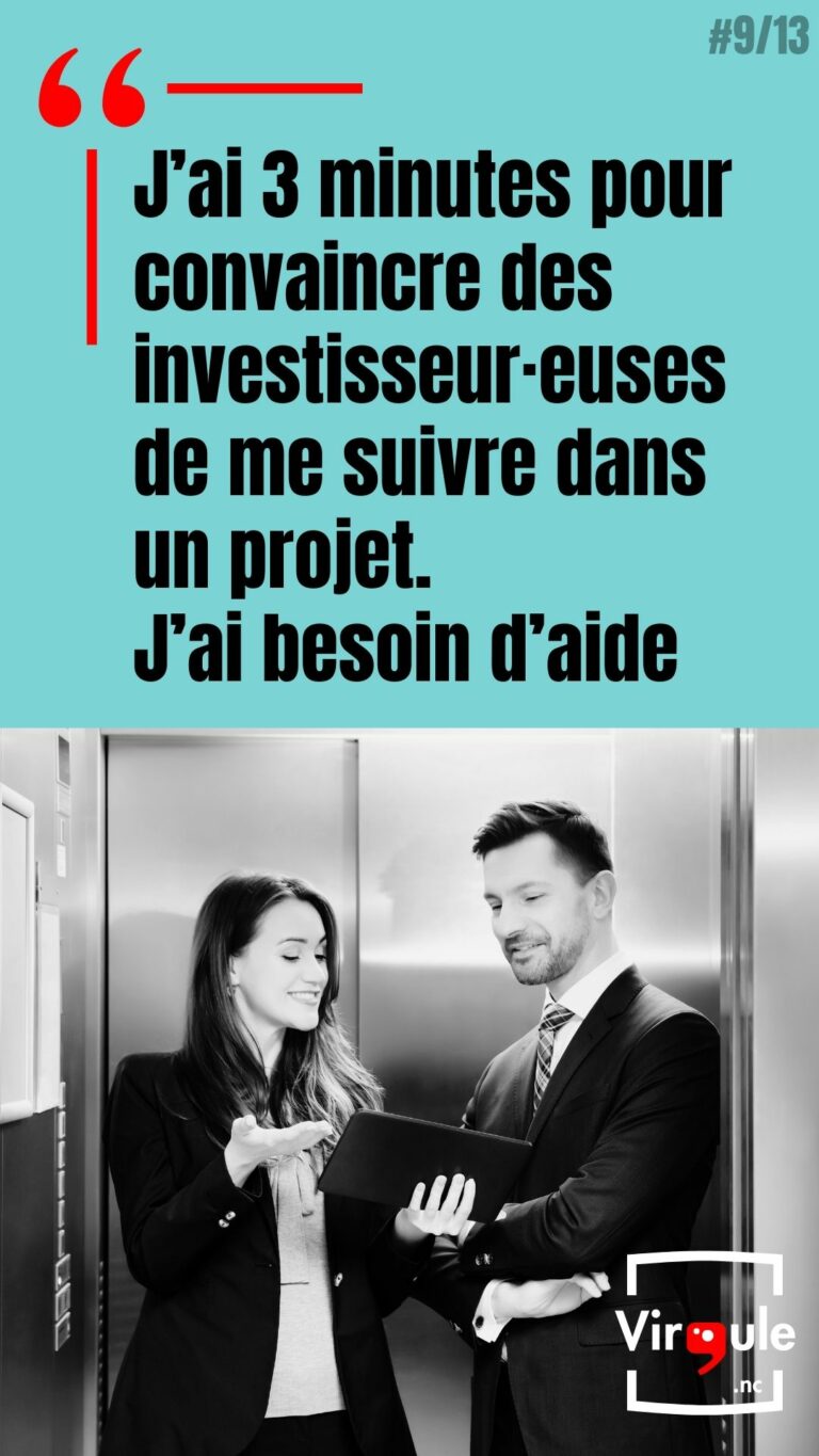 J&rsquo;ai 3 minutes pour convaincre des investisseurs de me suivre dans un projet. J&rsquo;ai besoin d&rsquo;aide.