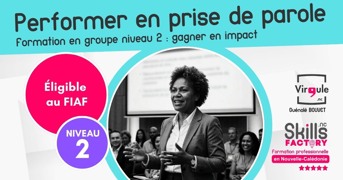 📢 La prise de parole en public niveau 2