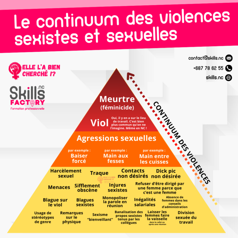 la pyramide sexiste – le continuum des violences sexistes et sexuelles – DLS