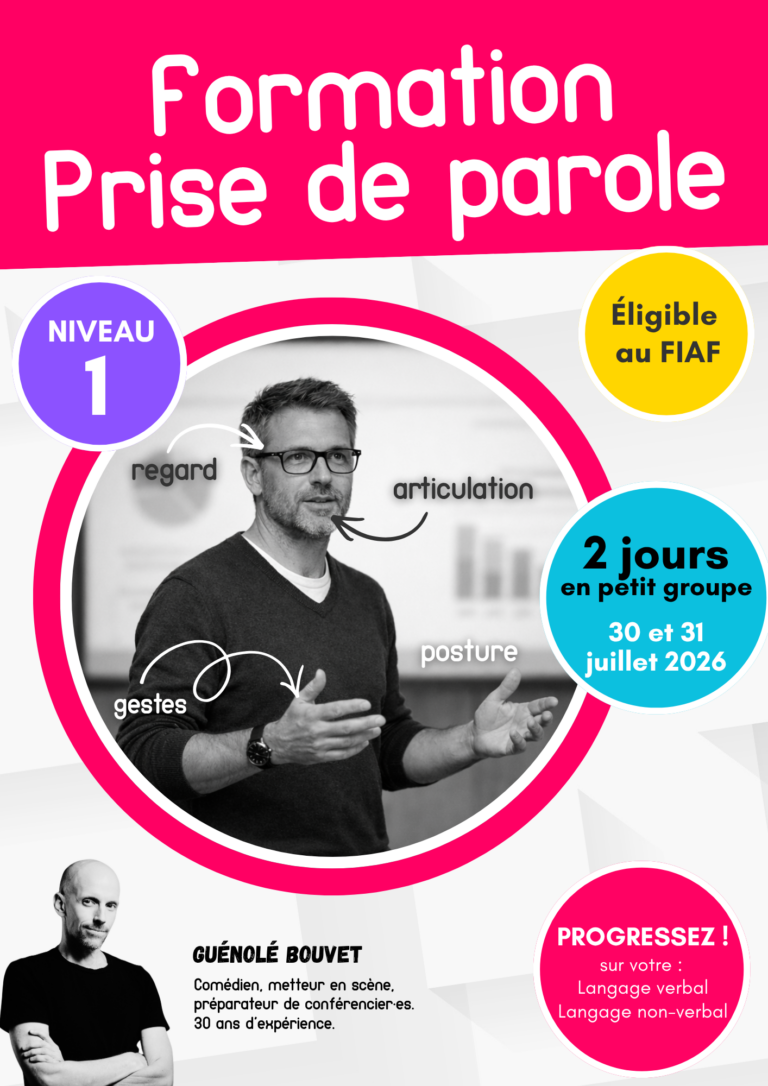 Une formation en prise de parole en public, ça vous dit ?