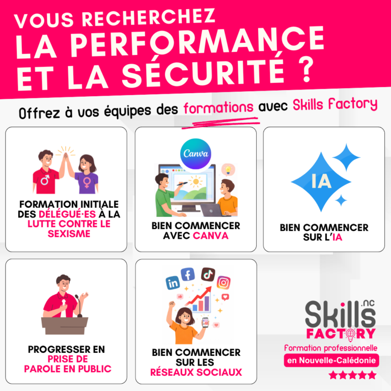Nos formations chez Skills Factory